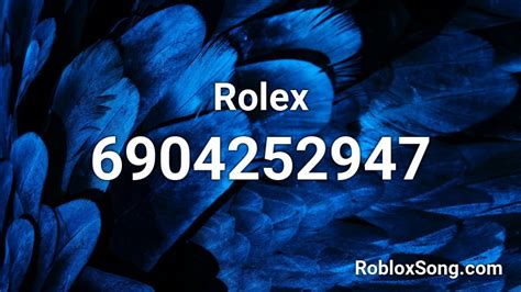 sound id roblox rolex|Roblox sound id catalog.